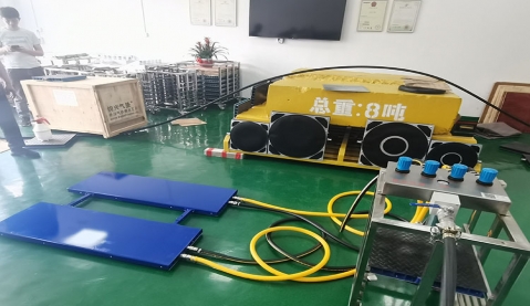 搬运重型设备有神助：气垫搬运车的超能力！